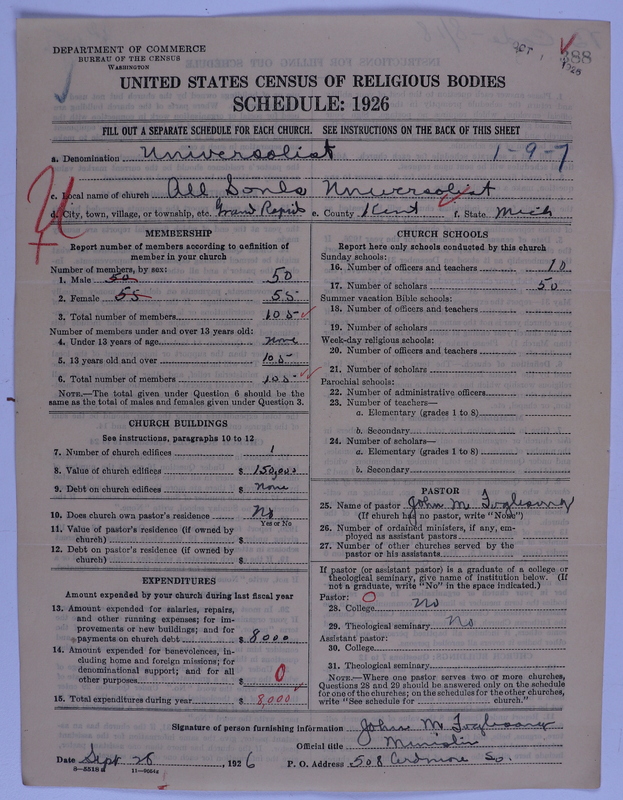 Scan of Universalist Church: 388
