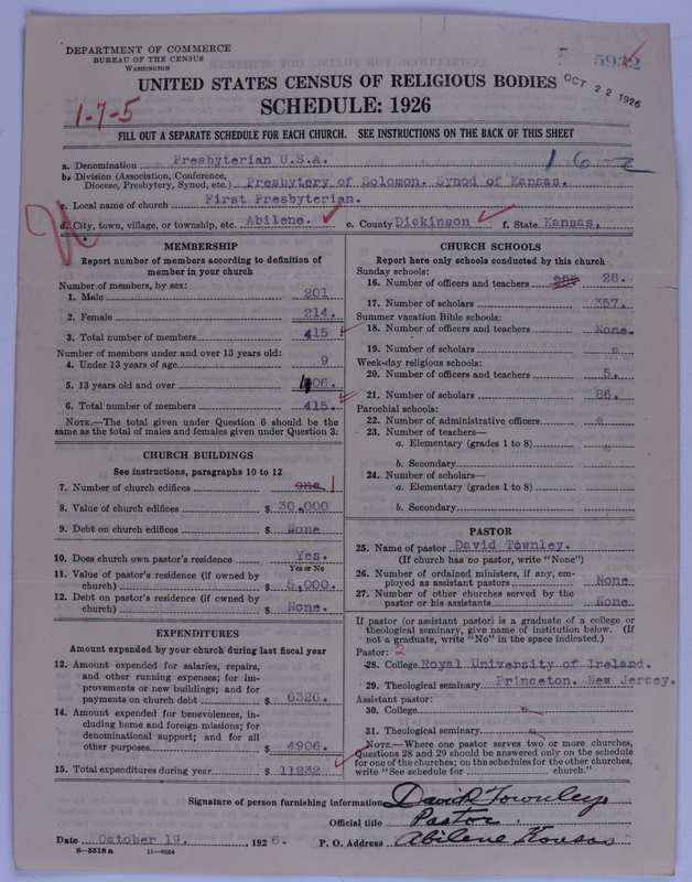 Scan of Presbyterian Church in the United States of America: 5932