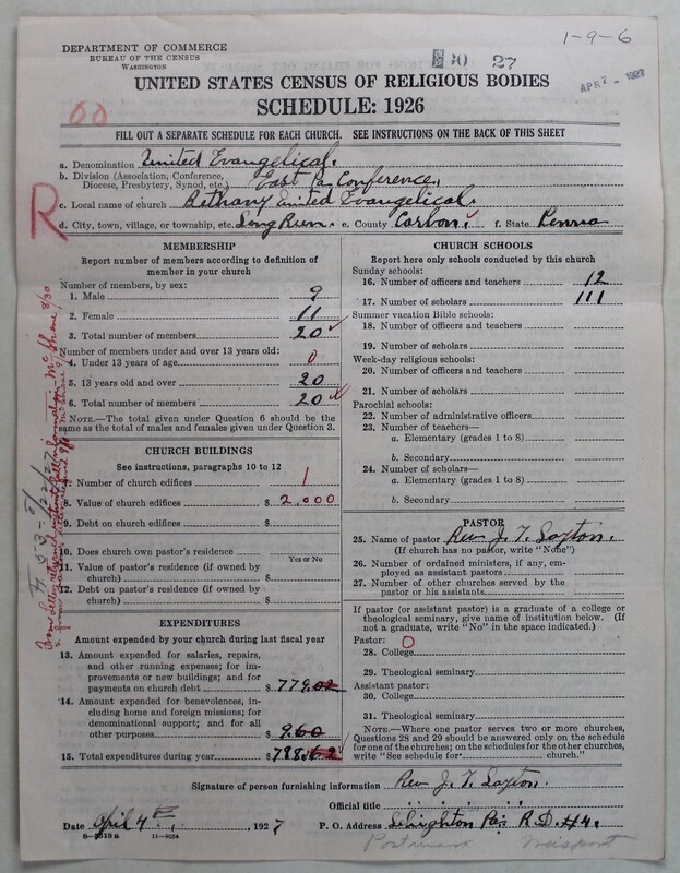 Scan of Evangelical Congregational Church: 27