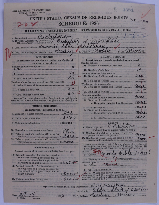 Scan of Presbyterian Church in the United States of America: 4551