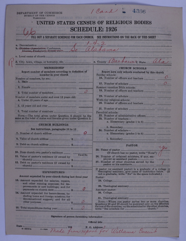Scan of African Methodist Episcopal Church: 4386