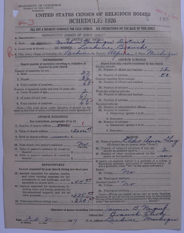 Scan of Reorganized Church of Jesus Christ of Latter Day Saints: 140