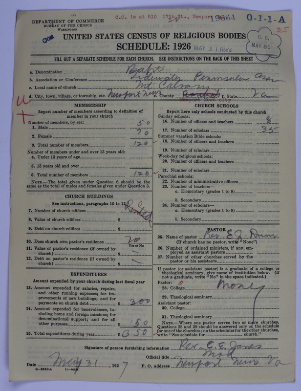 Scan of Negro Baptists: 19664