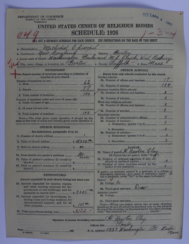 Scan of Methodist Episcopal Church: 871