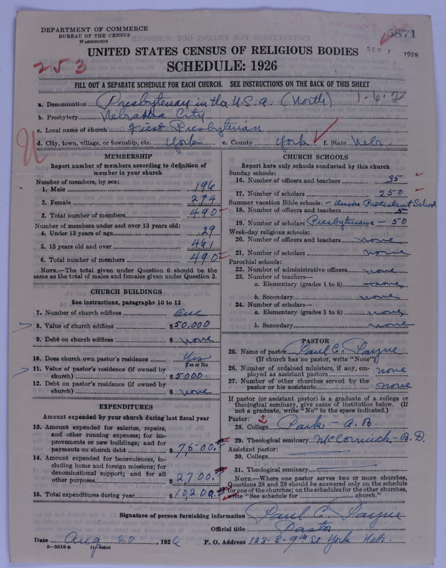 Scan of Presbyterian Church in the United States of America: 5871