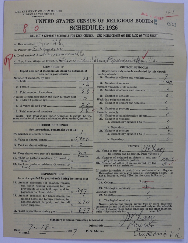 Scan of Presbyterian Church in the United States: 233