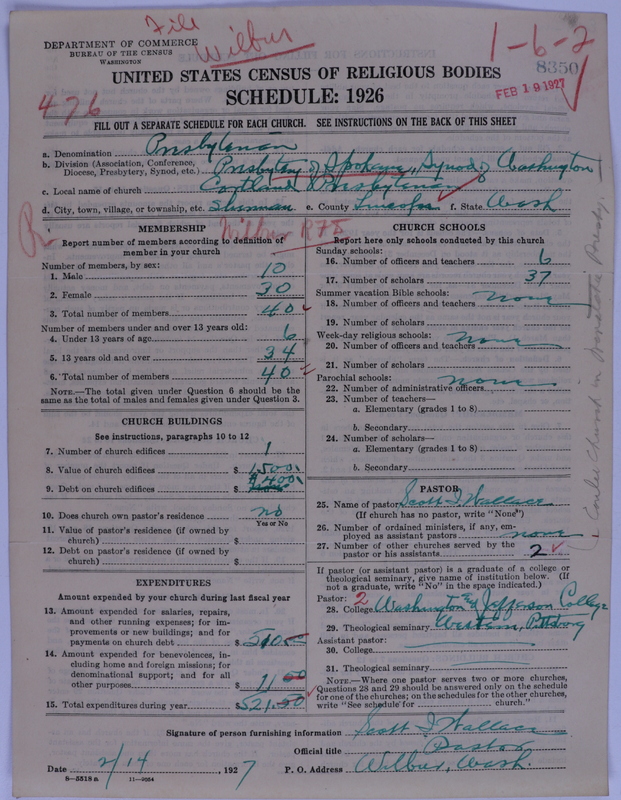 Scan of Presbyterian Church in the United States of America: 8350