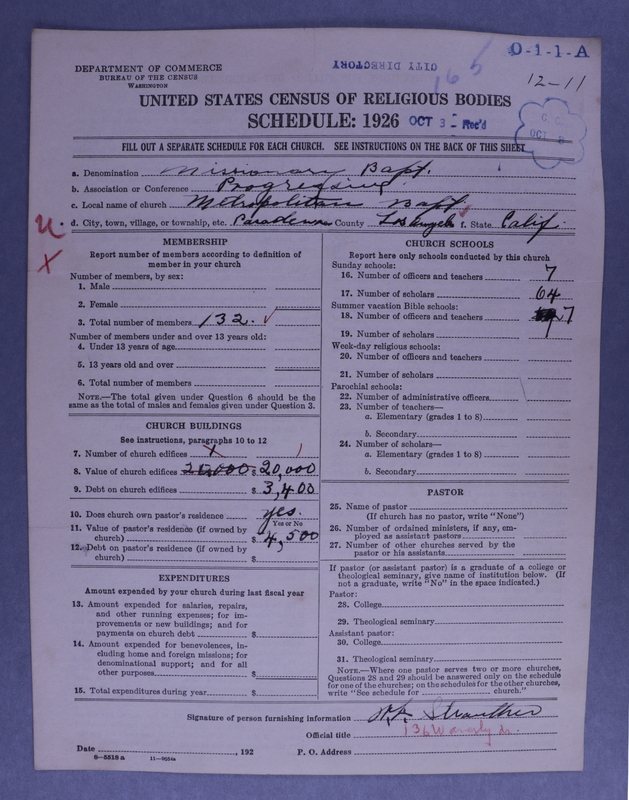 Scan of Negro Baptists: 165