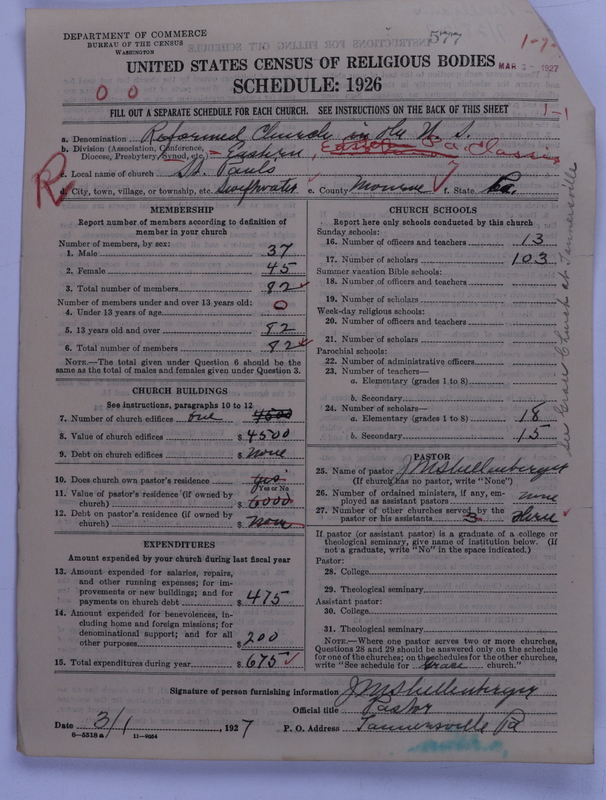Scan of Reformed Church in the United States: 577