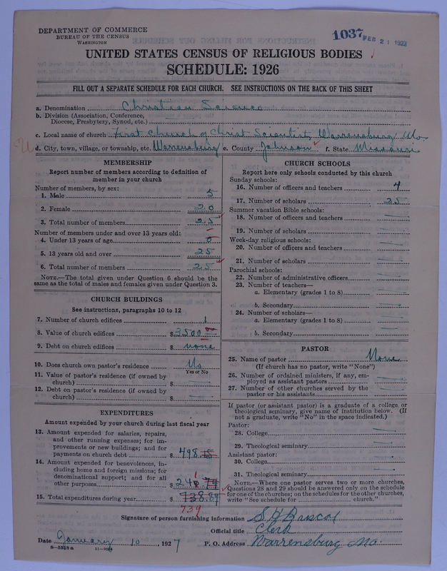 Scan of Church of Christ, Scientist: 1037