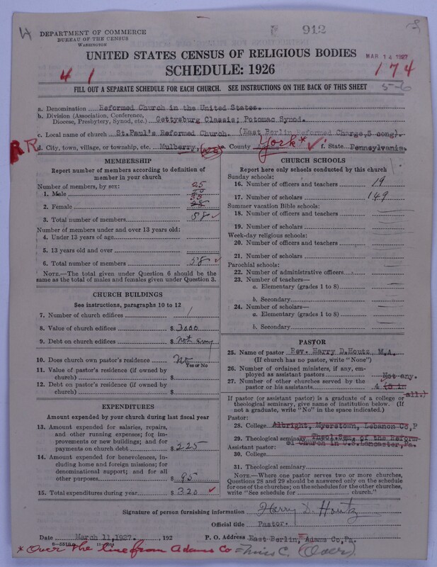 Scan of Reformed Church in the United States: 912