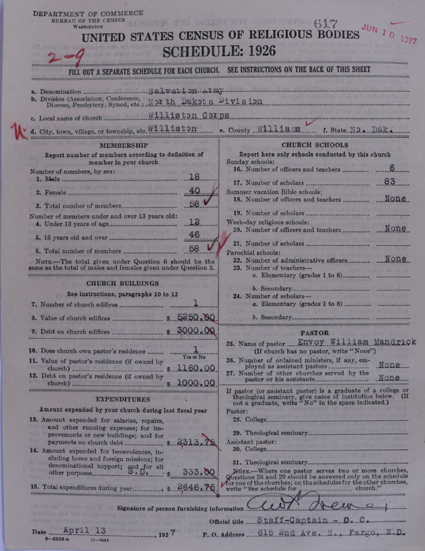 Scan of Salvation Army: 617