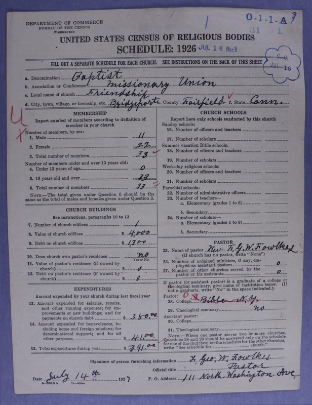 Scan of Negro Baptists: 1