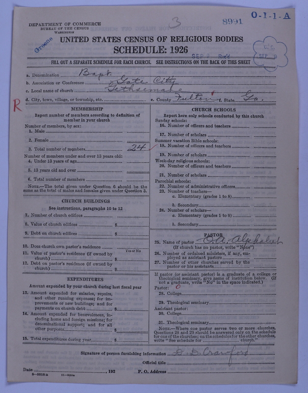 Scan of Negro Baptists: 8991