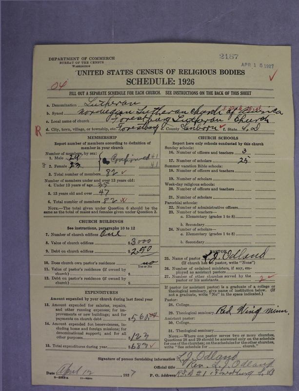 Scan of Norwegian Lutheran Church of America: 2187