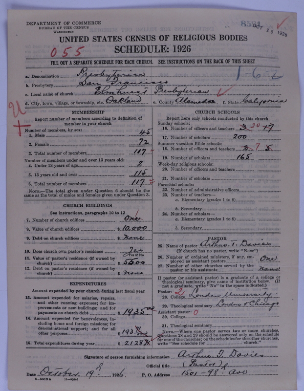 Scan of Presbyterian Church in the United States of America: 8581