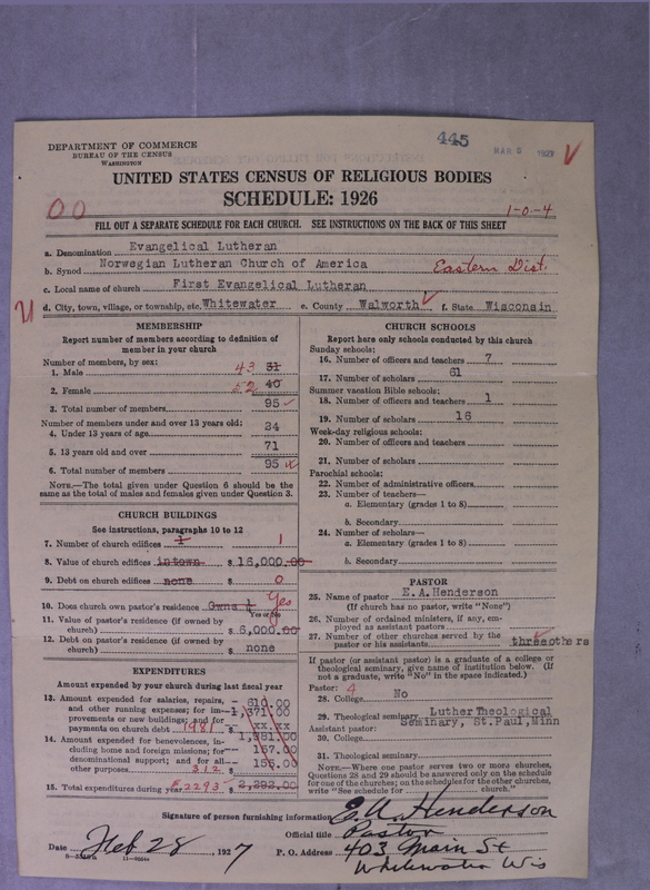 Scan of Norwegian Lutheran Church of America: 445