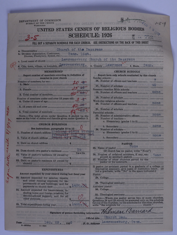 Scan of Church of the Nazarene: 772