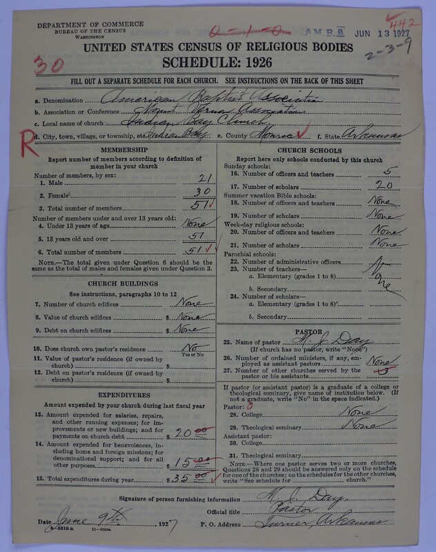 Scan of Landmark Baptist of America: 442