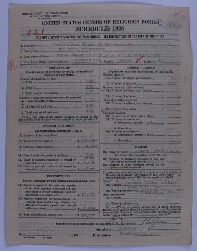 Scan of Presbyterian Church in the United States of America: 7245