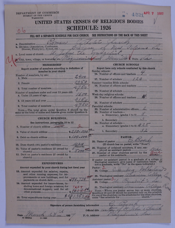 Scan of Roman Catholic Church: 4221