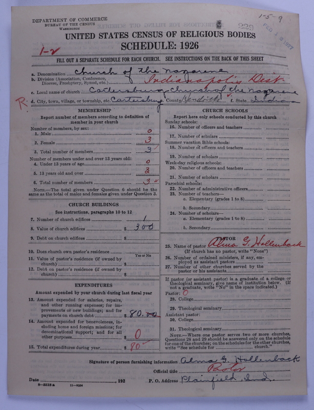 Scan of Church of the Nazarene: 229