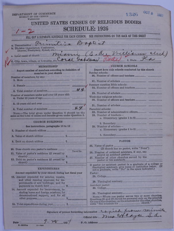 Scan of Primitive Baptists: 1326