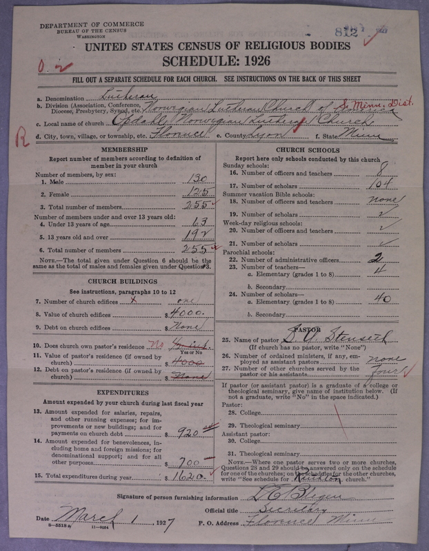 Scan of Norwegian Lutheran Church of America: 812