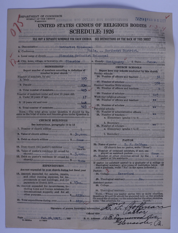 Scan of Methodist Episcopal Church: 5291