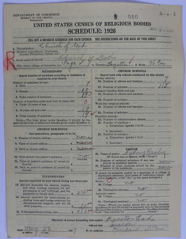 Scan of Church of God (Headquarters, Anderson, Ind.): 510
