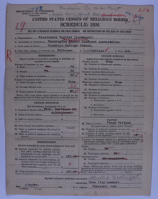 Scan of Landmark Baptist of America: 256