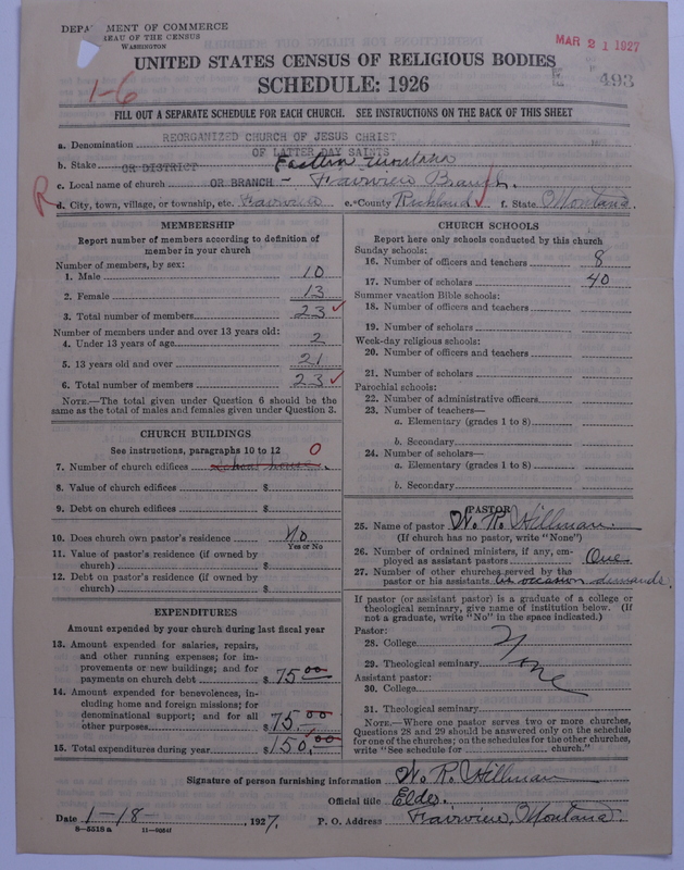 Scan of Reorganized Church of Jesus Christ of Latter Day Saints: 493
