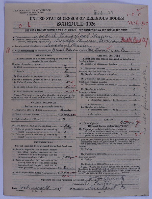 Scan of Swedish Evangelical Mission Covenant of America: 35