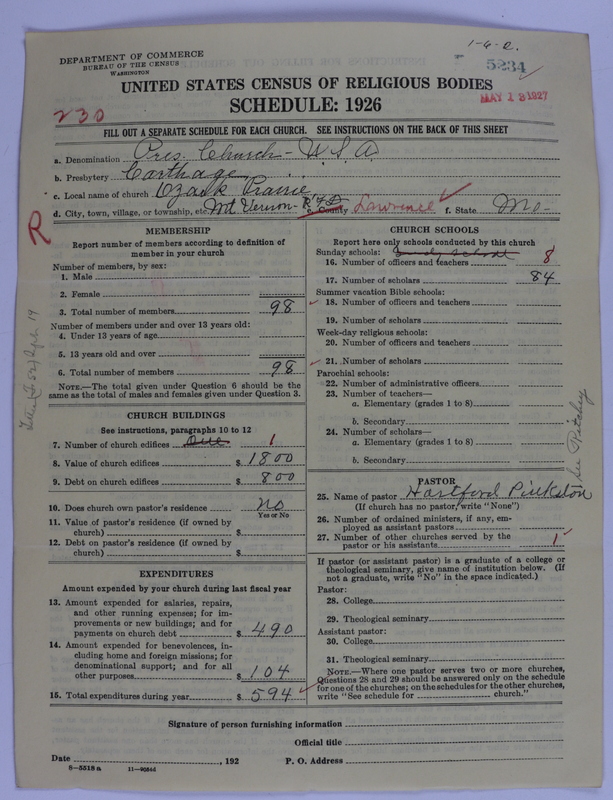 Scan of Presbyterian Church in the United States of America: 5234