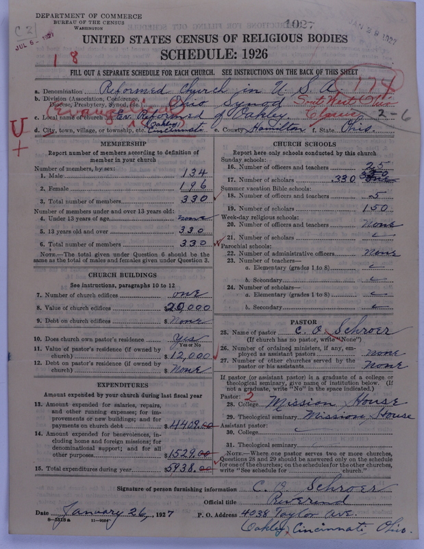 Scan of Reformed Church in the United States: 1027