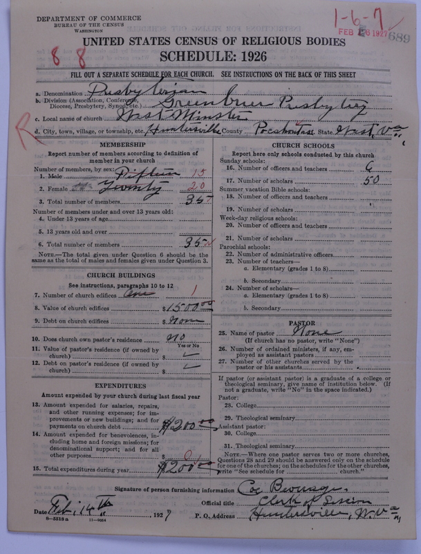 Scan of Presbyterian Church in the United States: 689