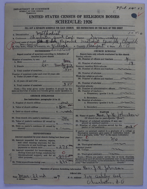 Scan of Reformed Methodist Union Episcopal Church: 6