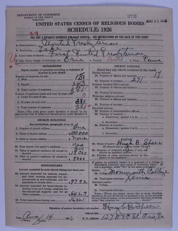 Scan of United Presbyterian Church of North America: 272