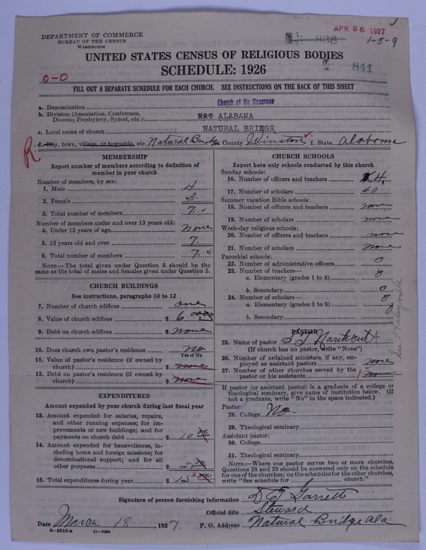 Scan of Church of the Nazarene: 841