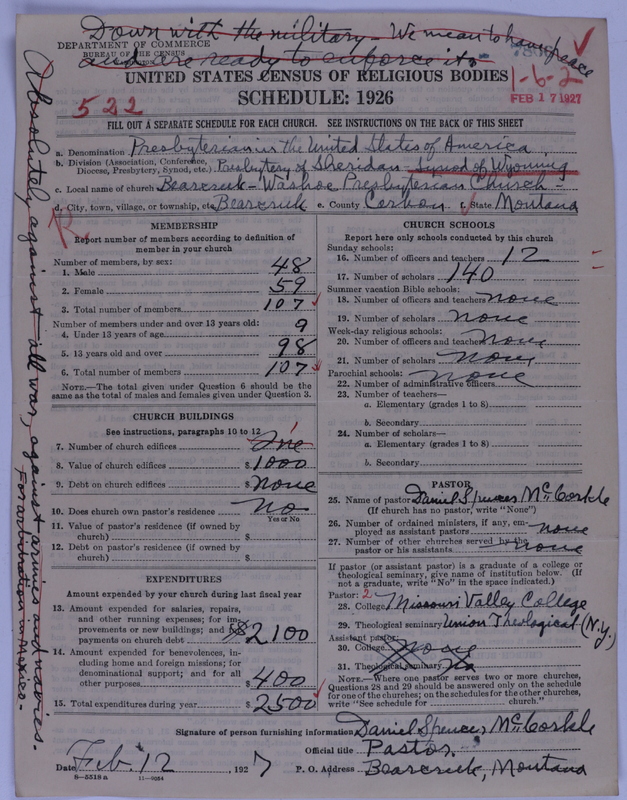 Scan of Presbyterian Church in the United States of America: 7806