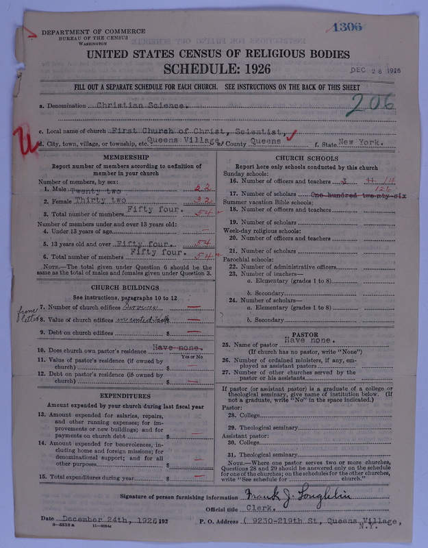 Scan of Church of Christ, Scientist: 1306
