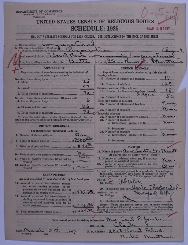 Scan of Congregational Churches: 4400
