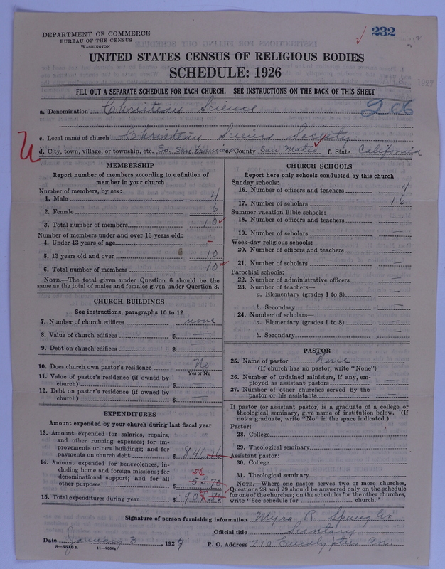 Scan of Church of Christ, Scientist: 232