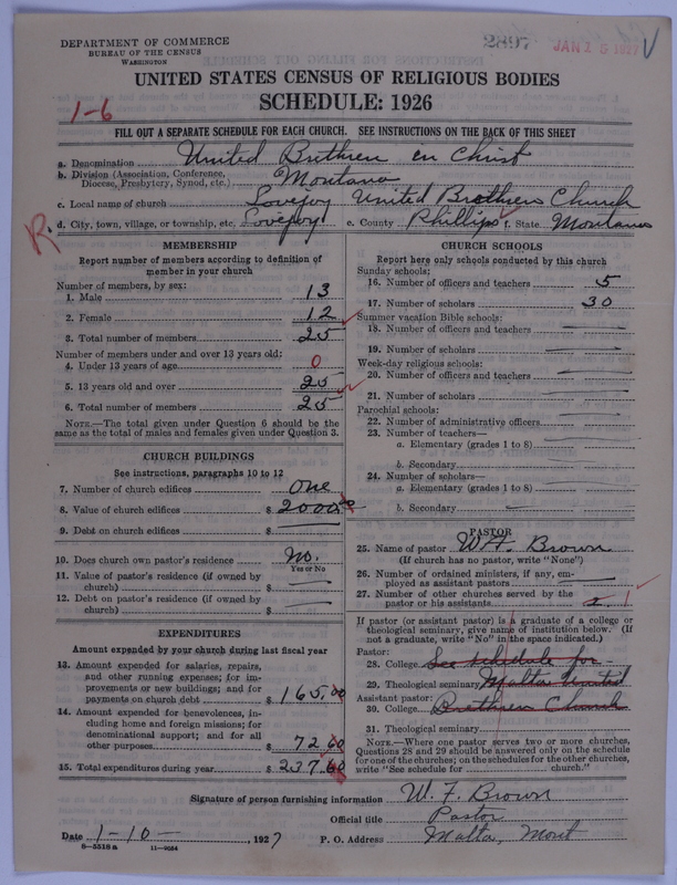 Scan of Church of the United Brethren in Christ: 2897