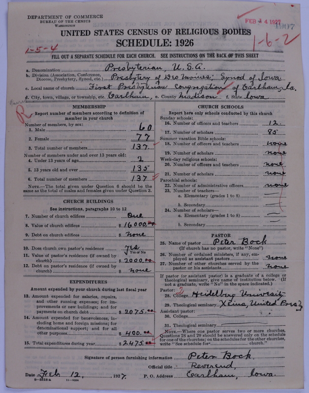 Scan of Presbyterian Church in the United States of America: 4907