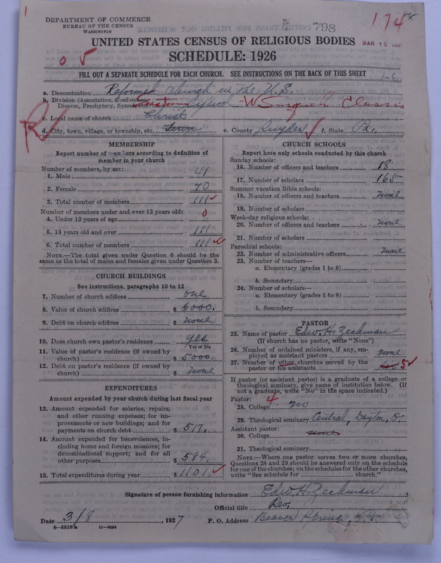 Scan of Reformed Church in the United States: 798