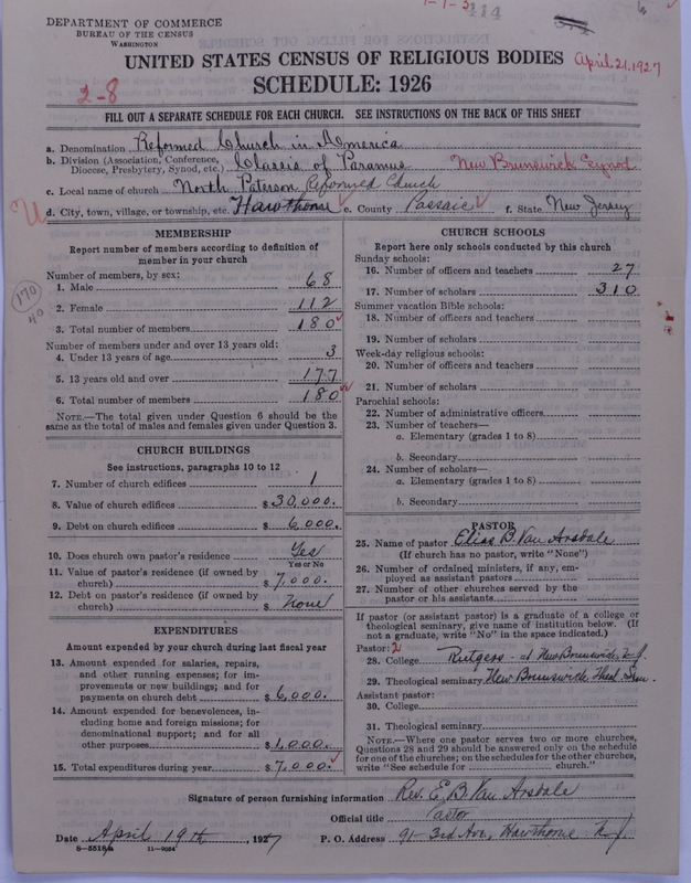 Scan of Reformed Church in America: 414