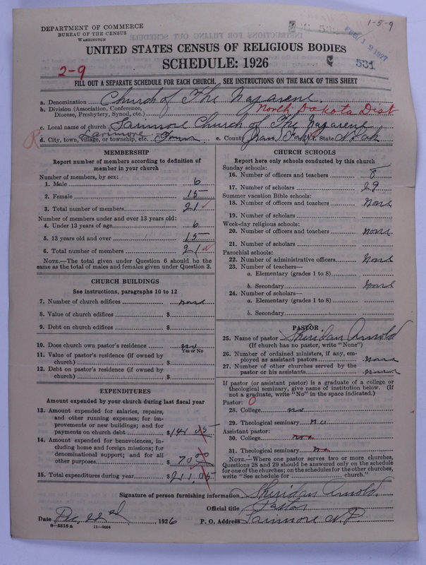 Scan of Church of the Nazarene: 531