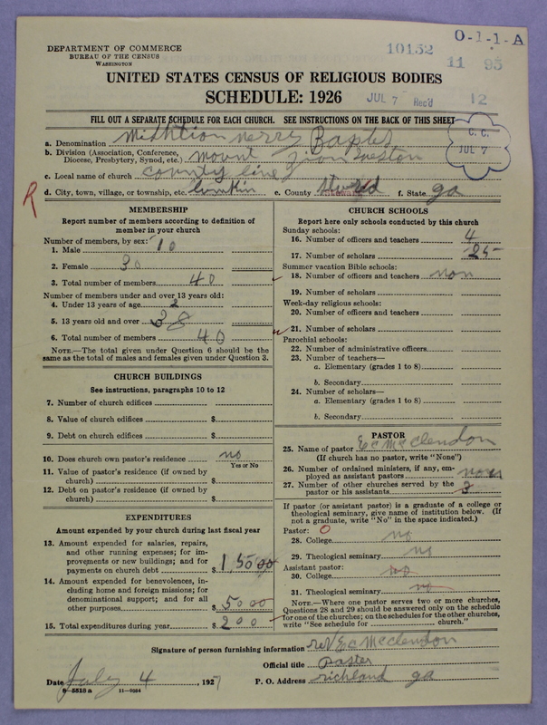 Scan of Negro Baptists: 10152
