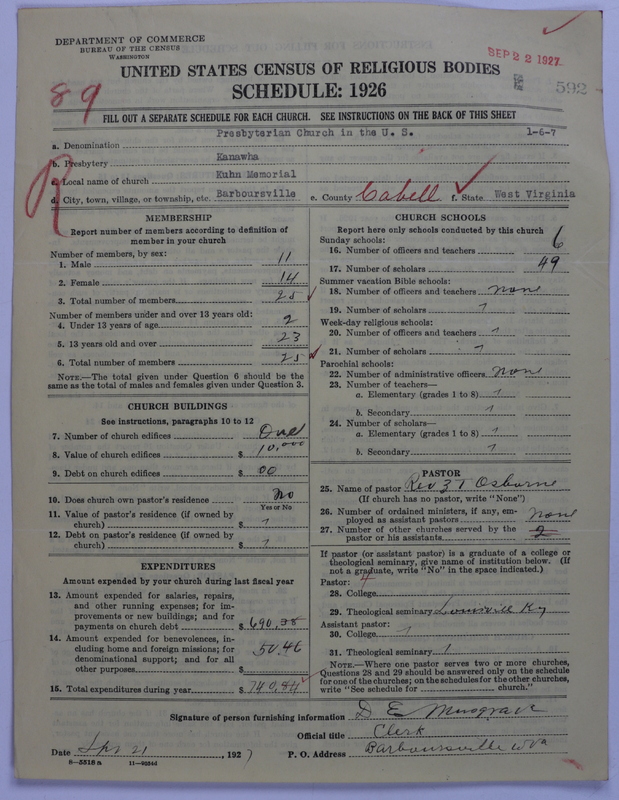 Scan of Presbyterian Church in the United States: 592